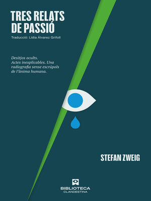 cover image of Tres relats de passió